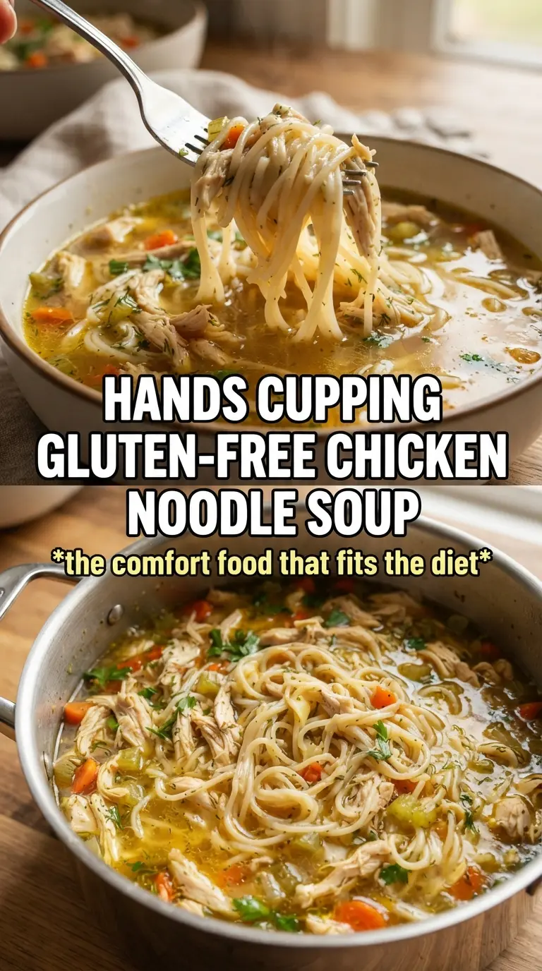 Gluten-Free Chicken Noodle Soup hearty comforting
