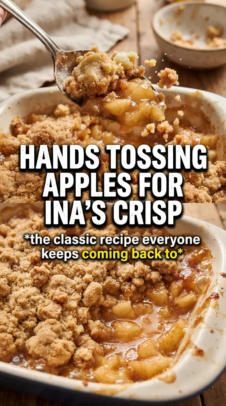 Ina Garten apple crisp golden oat crumble