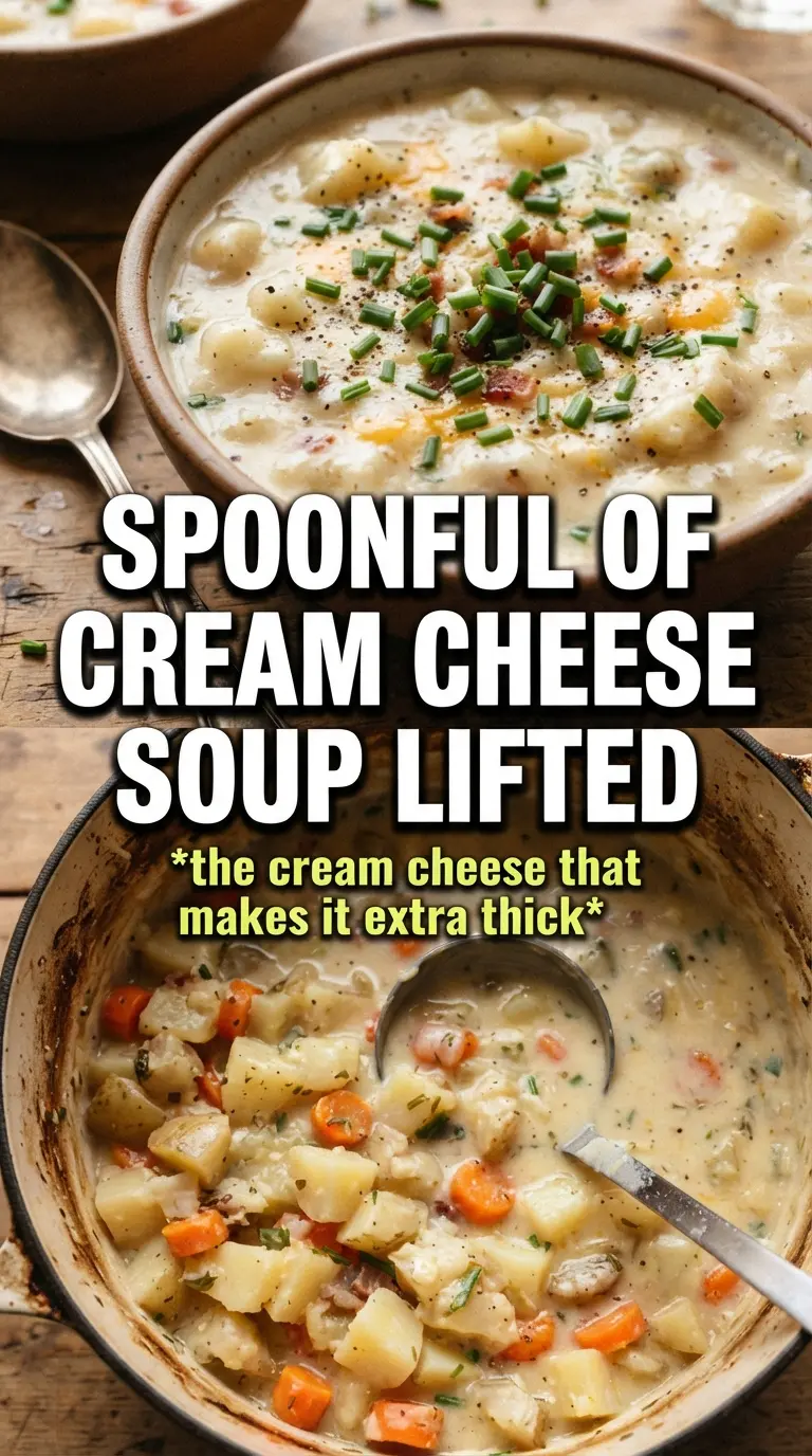 Instant Pot cream cheese potato soup creamy potato soup